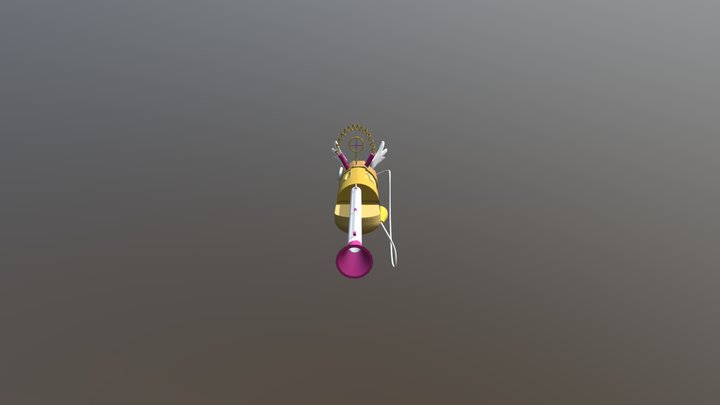 Magic Gun 3D Model