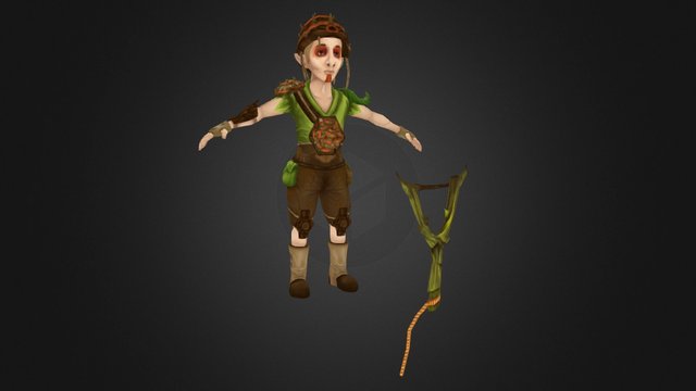 Woodland Warrior 3D Model