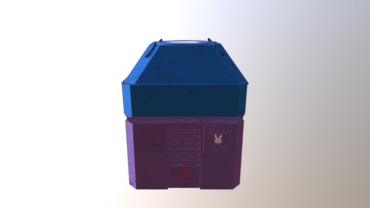 dva cube 3D Model