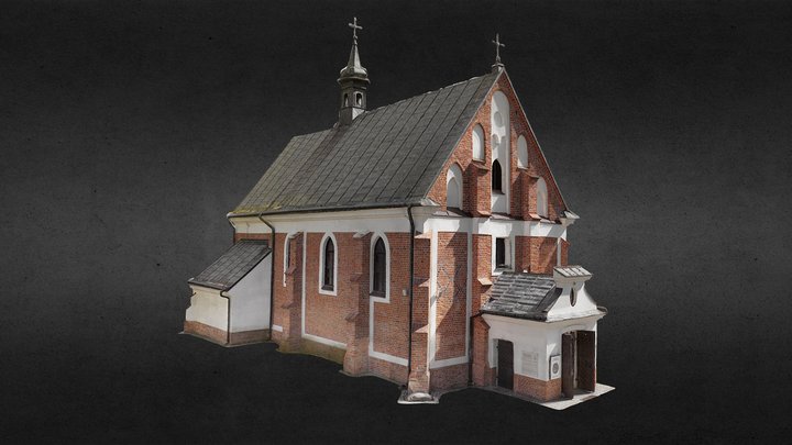 Warszawa, Kościół św. Jakuba Apostoła 3D Model