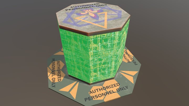 AI Computer 3D Model