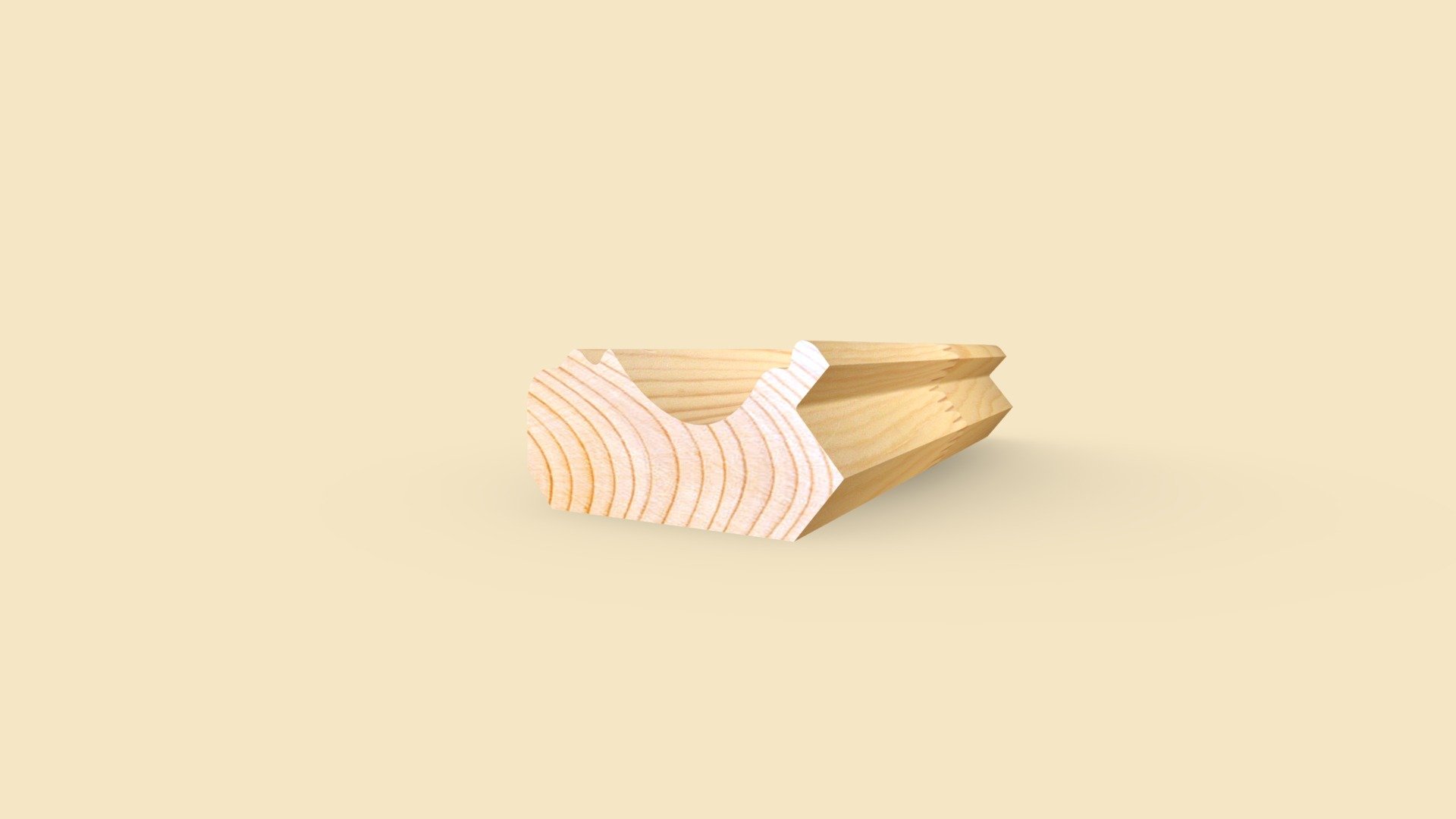 Багет Глубокий - 3D model by nicva [5f682c2] - Sketchfab