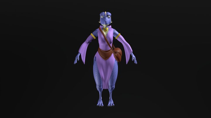 Elzahn Mistgem 3D Model