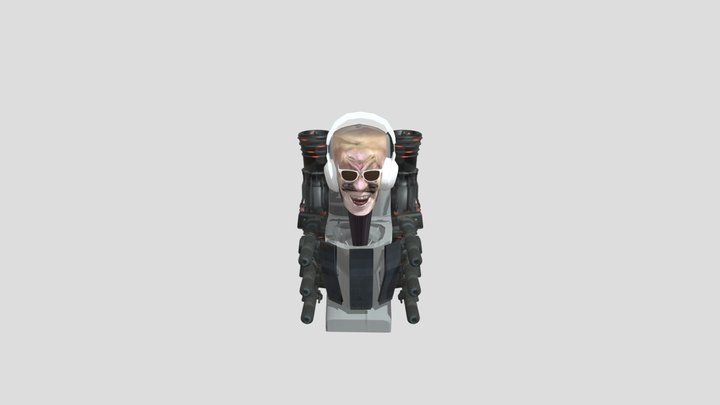 Skibidi-toilet-g-man-30 3D Model