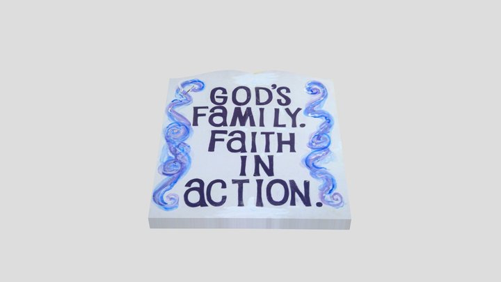 GODs FAMILY FAITH IN ACTION 3D Model