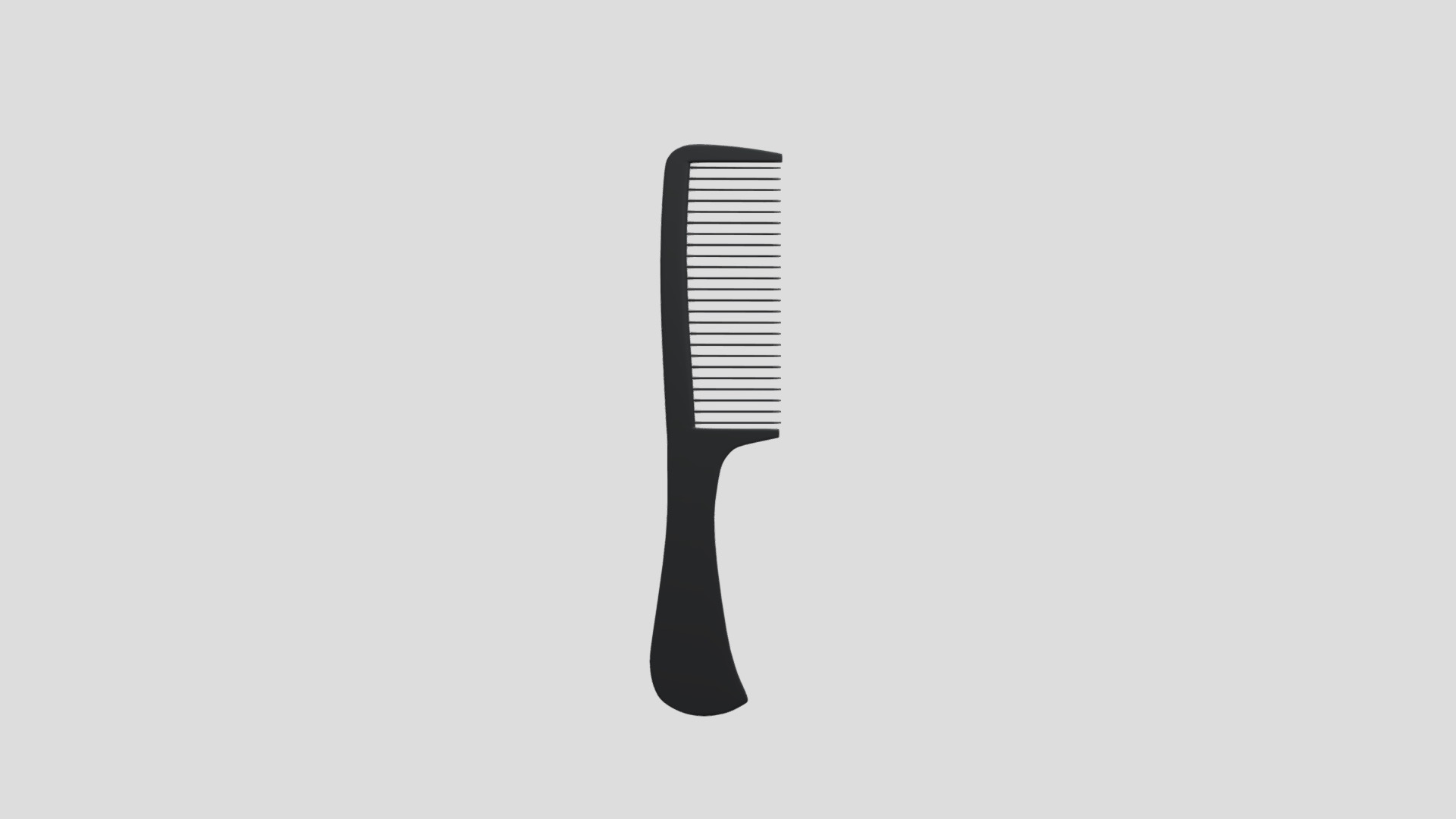 3D model Comb - This is a 3D model of the Comb. The 3D model is about text.