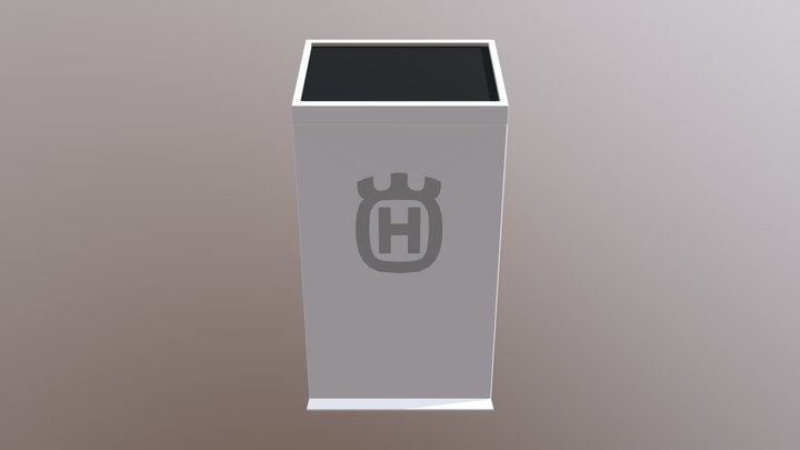 Digital Kiosk HQ 3D Model