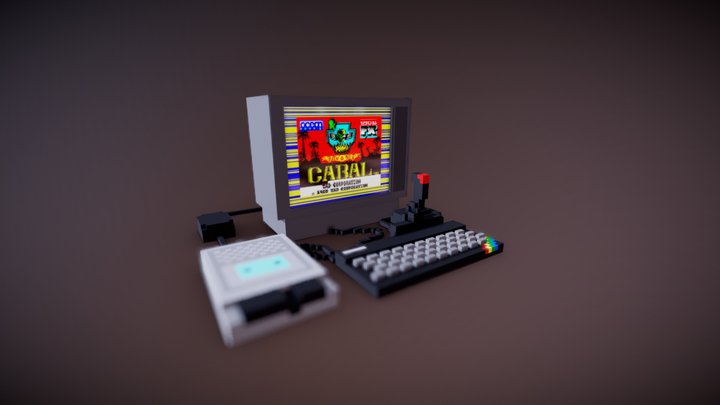 Voxel ZX-Spectrum 3D Model