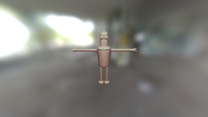 Bender 3D Model