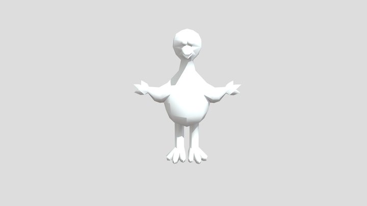 Big Bird Dies 3D Model
