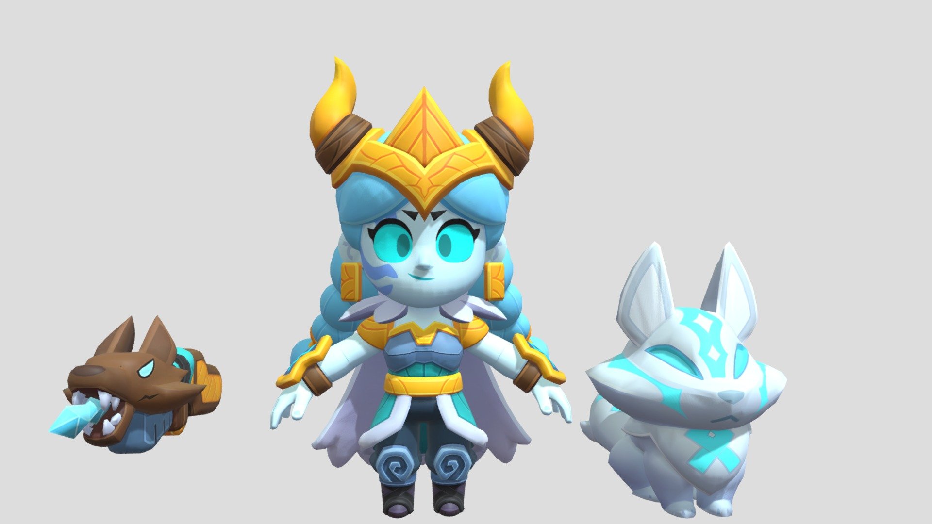 SKADI JESSIE - Download Free 3D model by Brawl2024. (@Brawl2023.) [5f6d93a]