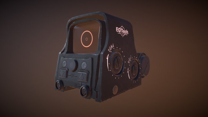 EO Tech XPS-2 3D Model