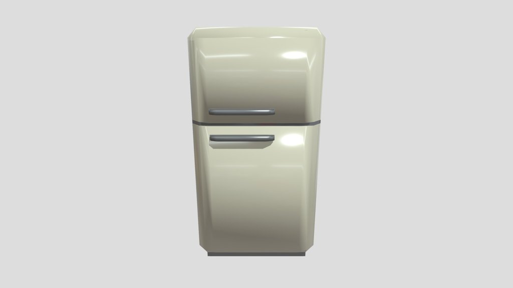 Fridge Lowpoly