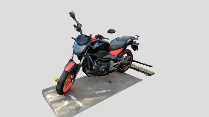 Honda NC750S 3D Model