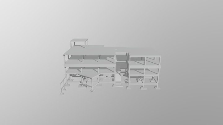 Edificio Multi funcional 3D Model
