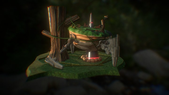 Diorama Final Version 3D Model