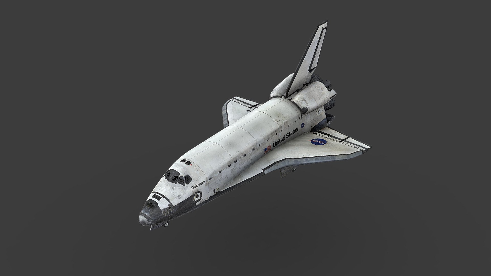 Orbiter Space Shuttle OV-103 Discovery - Download 3D model by The Institution [5f7176a]