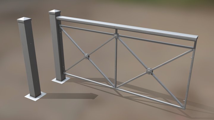 awful fence 3D Model