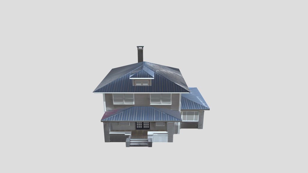 Bg Buildings Two Story Craftsman House