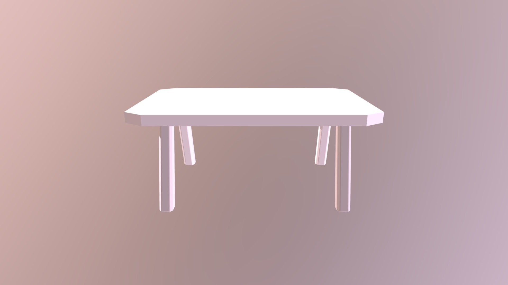 3d Modelling Table