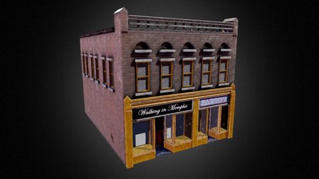 Shops 3D Model