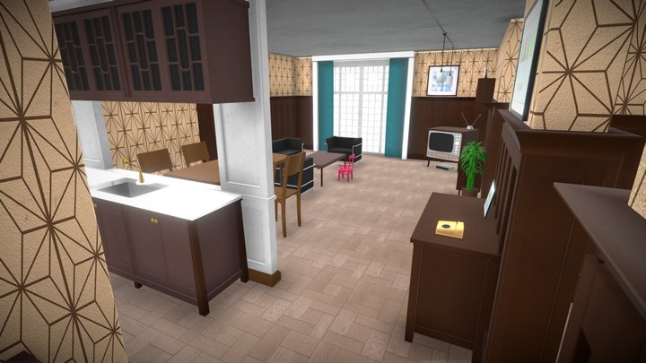 [SPY X FAMILY] Anya Home 3D Model