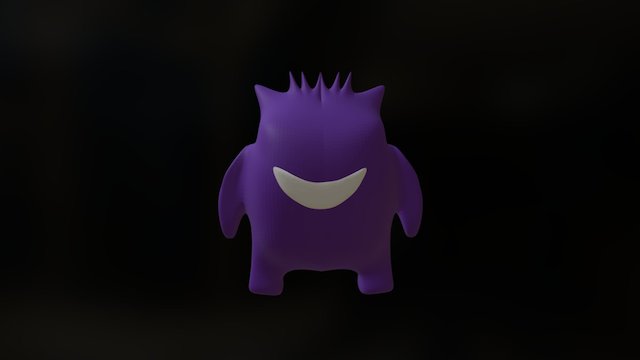 Gengar 3D Model