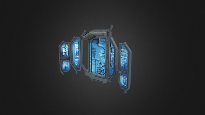 [HD] COMBINE INTMONITOR – Modello 3D gratuito STL