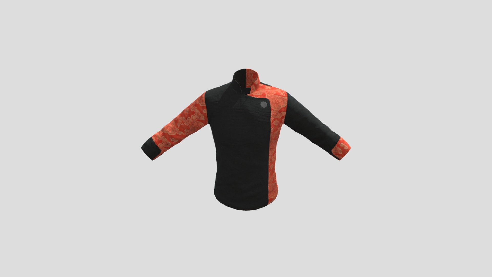 Patterned Chef's Coat - 3D model by axisgoma [5f746a7] - Sketchfab