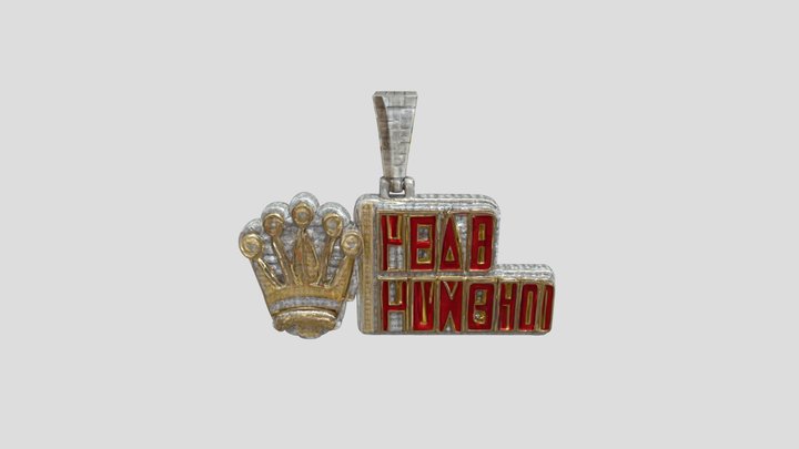 Head Huncho Pendant 3D Model