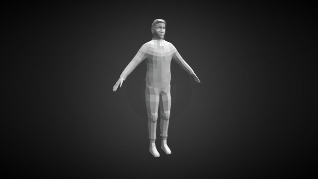 Frank W-clothes&hair 3D Model