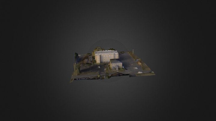 WC Old Courthouse and Jail w some processing 3D Model