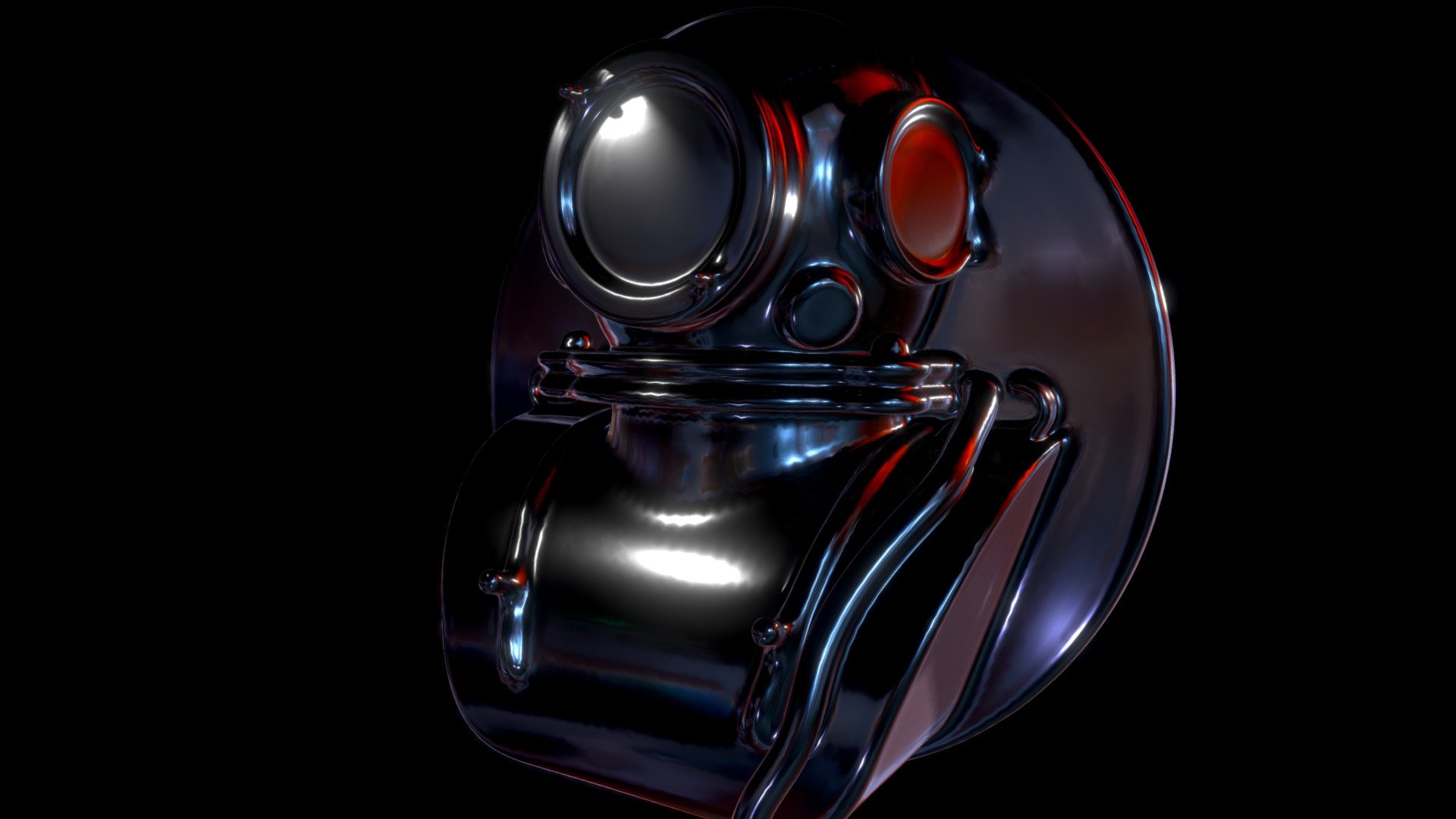 Шлем водолазный - 3D model by Dem G. Cherepenin (@demphotobox) [5f76c43 ...