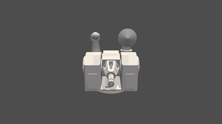 1130近防炮 1130CIWS 3D Model