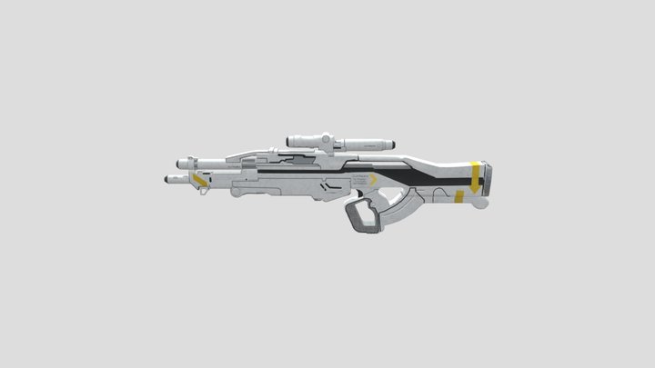 Ружьё 3D Model