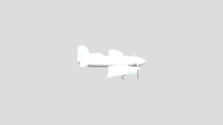 GameArt Plane 3D Model