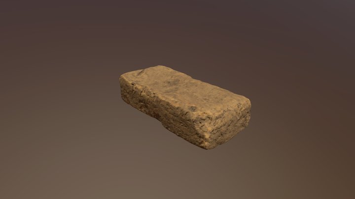 12th -14th century building brick – Modello 3D gratuito STL