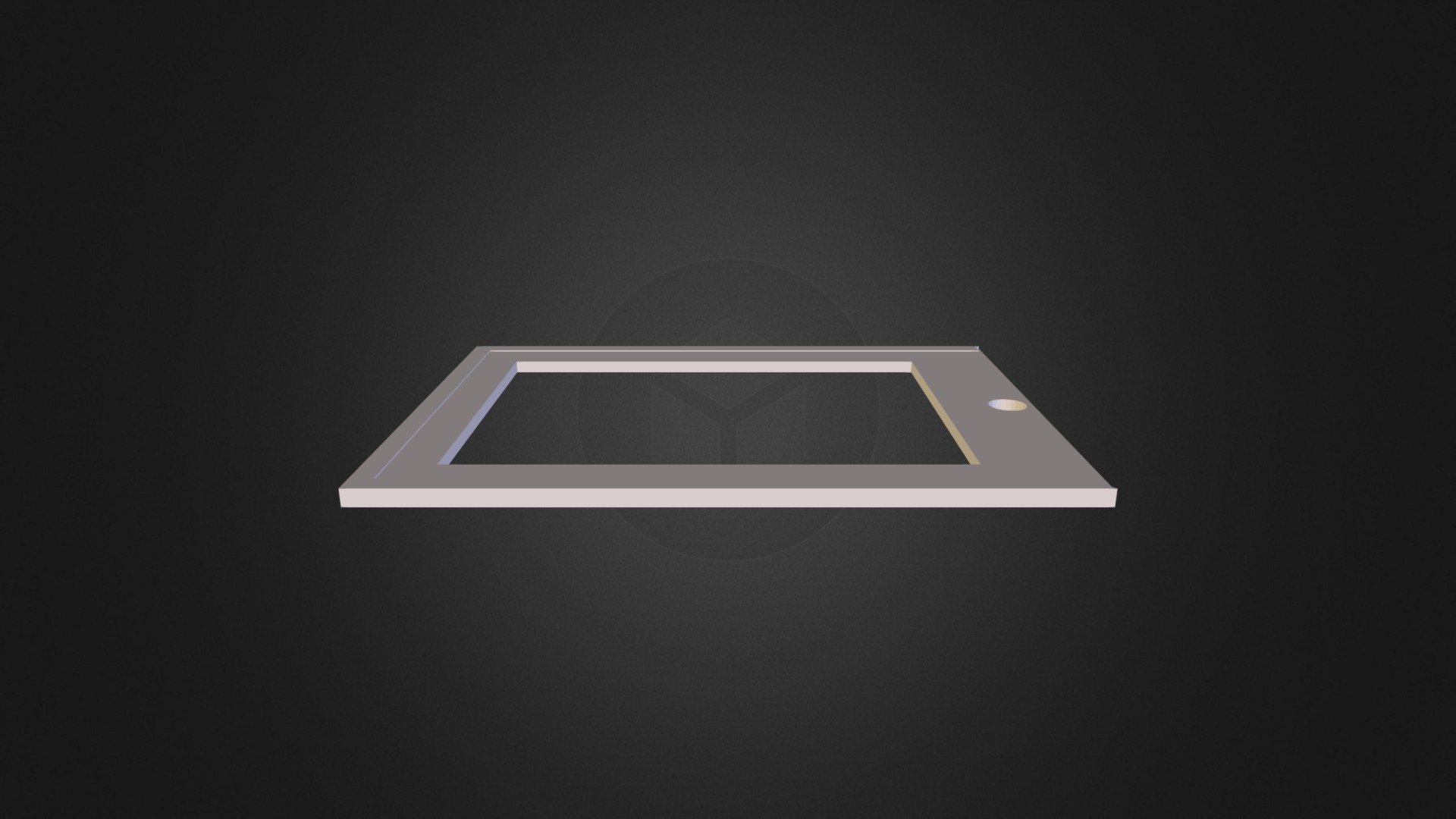 Zen Tangle Picture Frame 6x4 - 3D model by 3dindustries [5f78caa ...