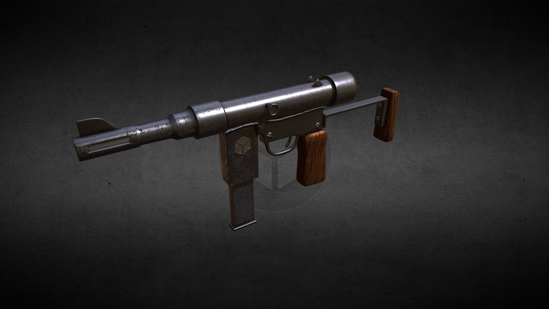 DIY-SMG - Download Free 3D model by satya1310 [5f79118] - Sketchfab