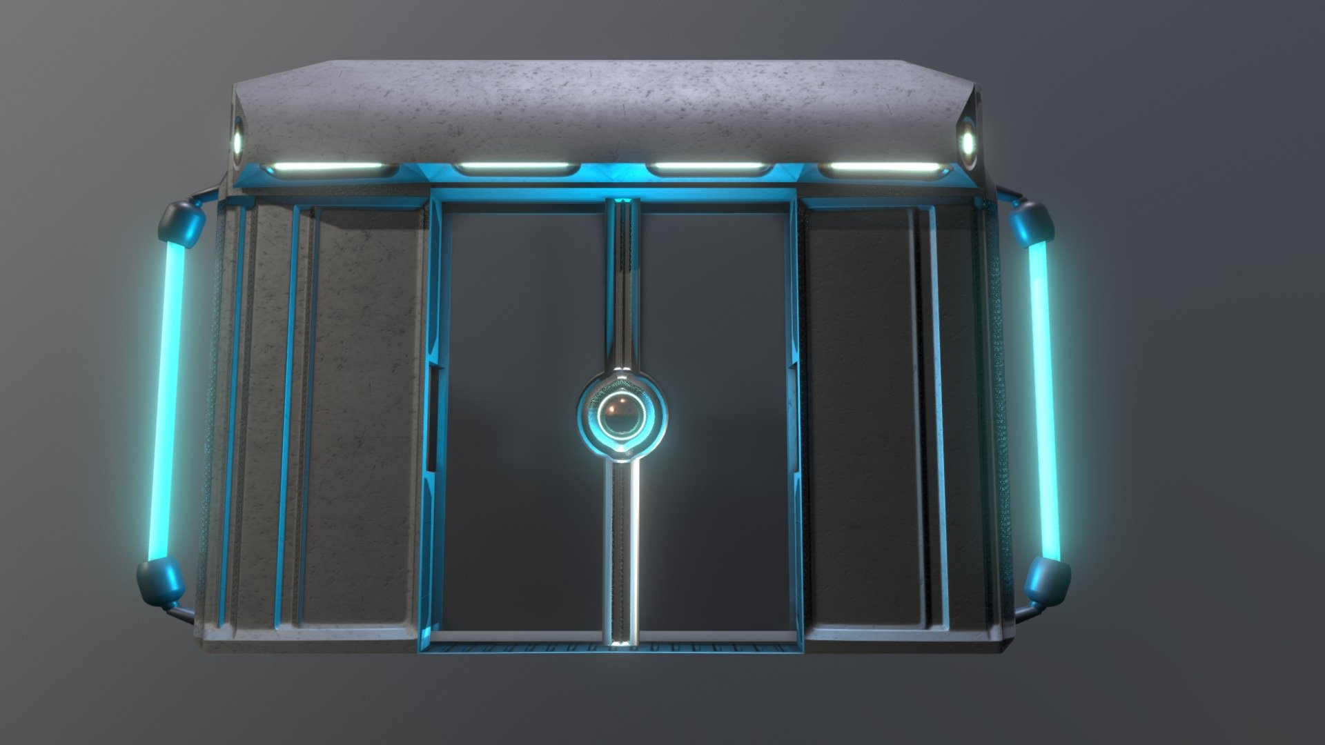 Space Station door V2 - 3D model by JeffFleetwood [5f792be] - Sketchfab