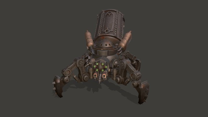 Spider 3D Model