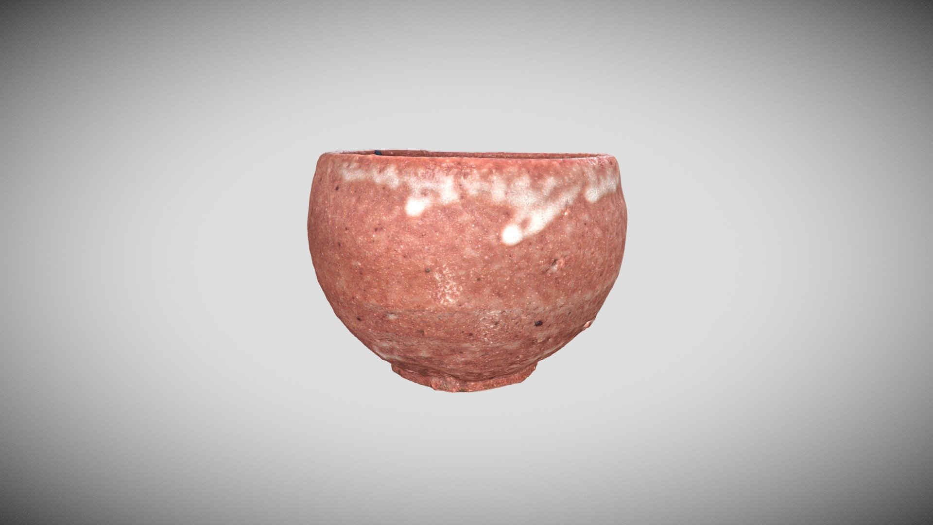 赤志野茶盌 — Sketchfab embed 3D viewer