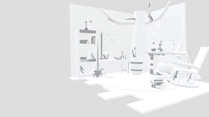 Witches_ Room 3D Model