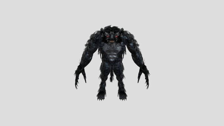 were badger 3D Model