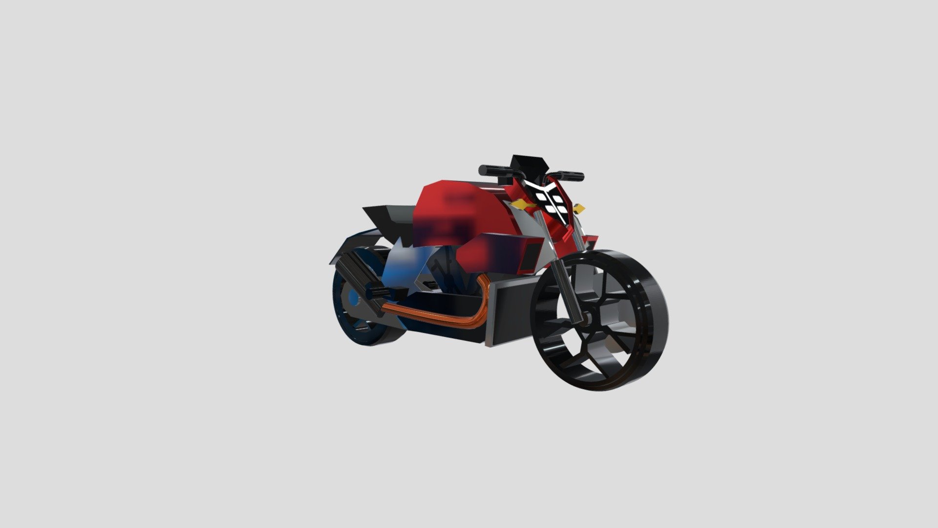 Naked street fighter motorcycle (Rr 1260)