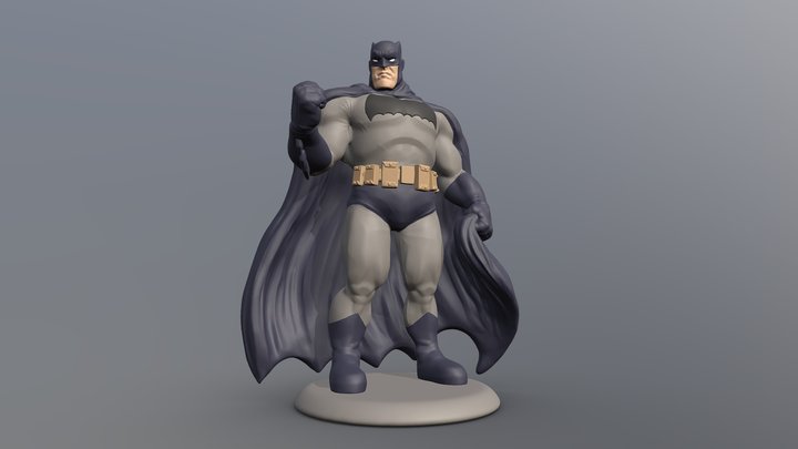 Batman Zbrush sculpt 3D Model