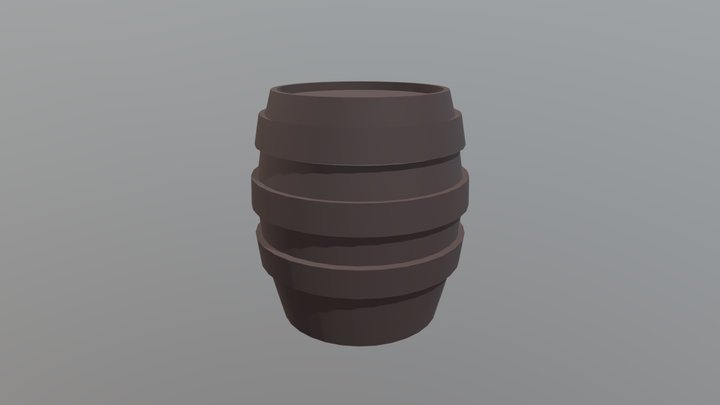 Barrel 3D Model