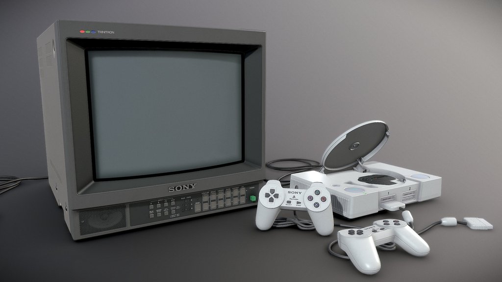 Sony PVM-1341 || Sony Playstation