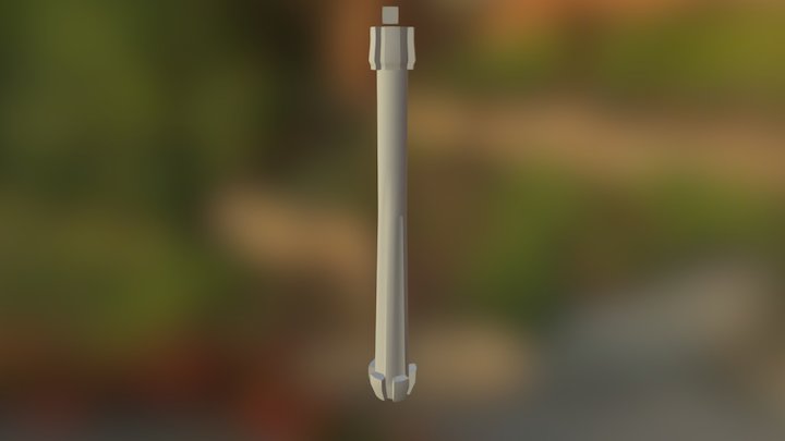 Staff Model 3D Model