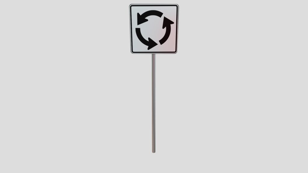 Roundabout Plaque